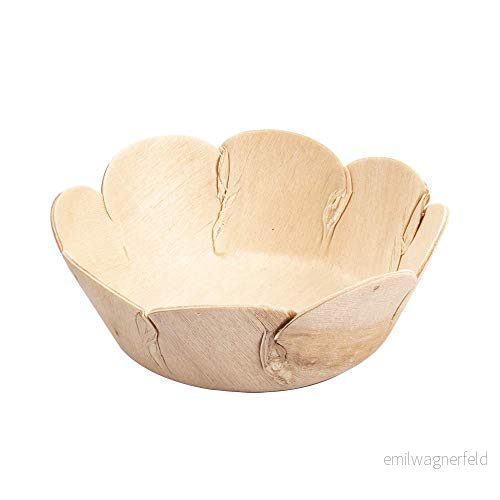50 st Boles 'Wood' Ø 8,5X3 Cm Naturligt Trä 8420499228495