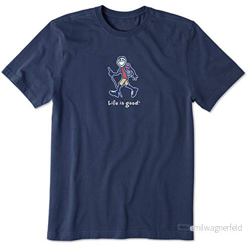 Life Is Good Herr Vintage Krossare Grafisk T-shirt 192792269199