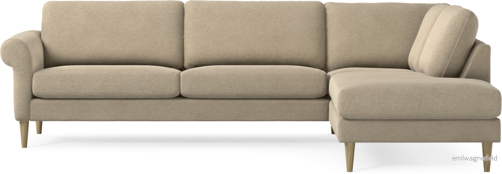 Bridge 3-sits soffa med divan höger IpTnk