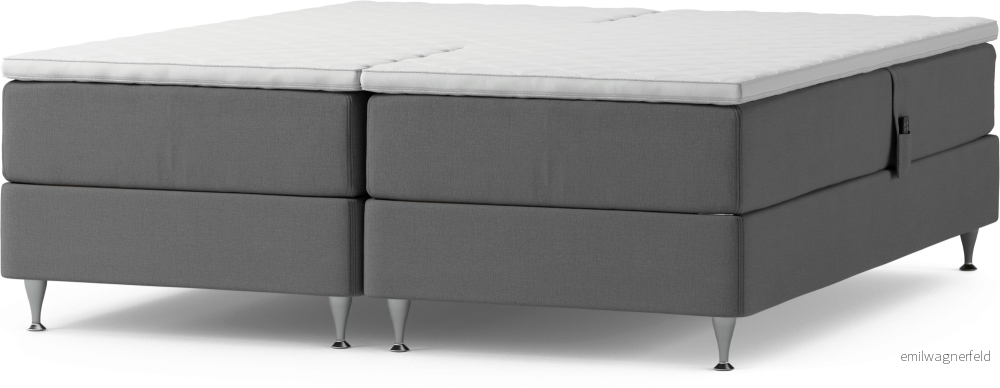 Delux Dream Ställbar säng, dubbelsäng med bäddmadrass och sängben F01QY Delux Dream Ställbar säng, dubbelsäng med bäddmadrass och sängben F01QY