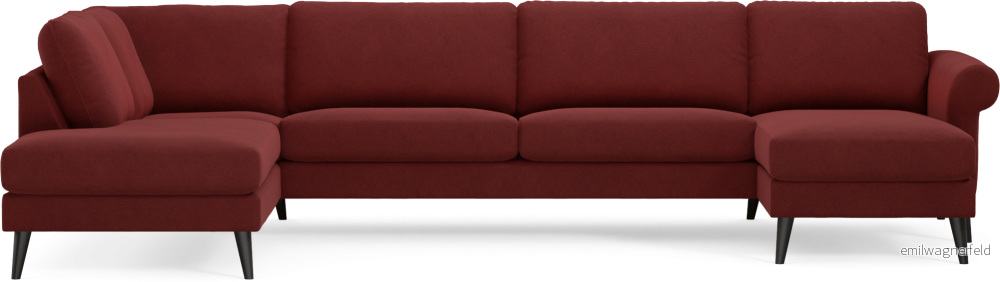 Bridge 3-sits soffa med divan vänster och schäslong höger WQVnO