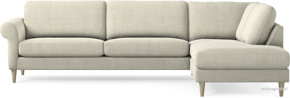 Bridge 3-sits soffa med divan höger CM8aB