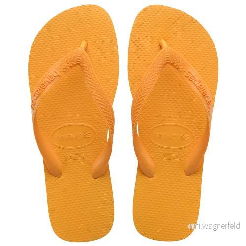 Havaianas unisex top slippers, oranje citrus, 1/2 VK 7909690697190