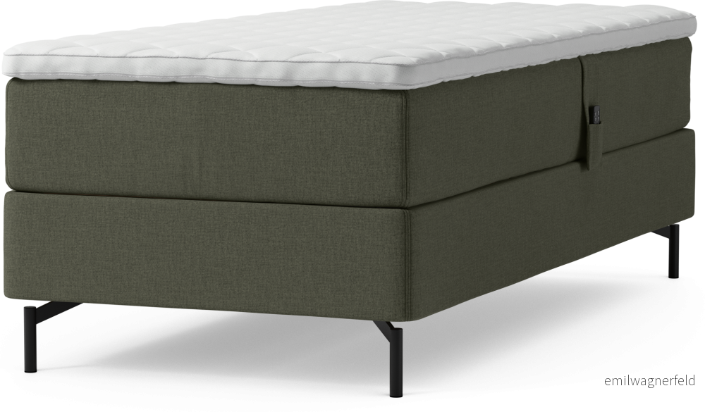 Delux Dream Ställbar säng, enkelsäng med bäddmadrass och sängben 3PX7H