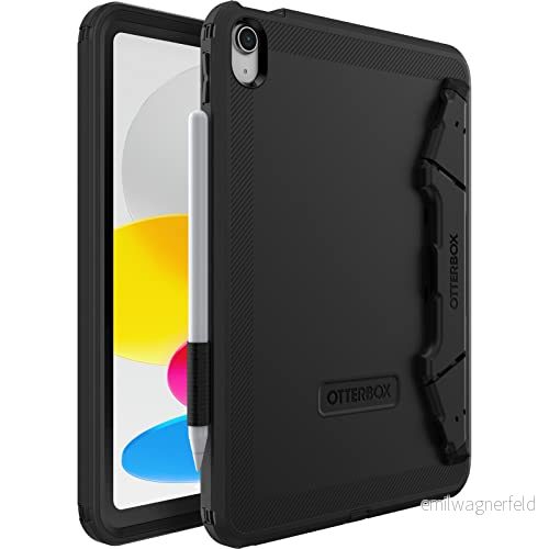 OtterBox Defender Kickstand Case för MACGYVER, stöttåligt, extra robust skyddande skal med inbyggt skärmskydd, 2x testad till militärstandard, Svart, Utan retailförpackning 840304704606