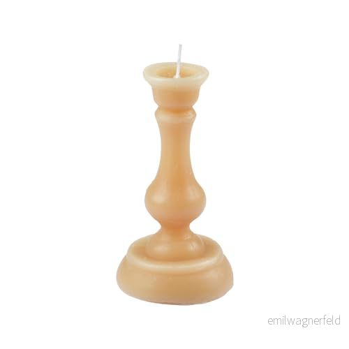 Ljusstake form ljus D7 x H13 cm Arty Color Mannagryn 3574380637219