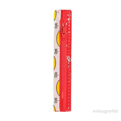 Opti S40 10 00722 dragkedja, 100 procent polyester, röd, cm 4082700566976