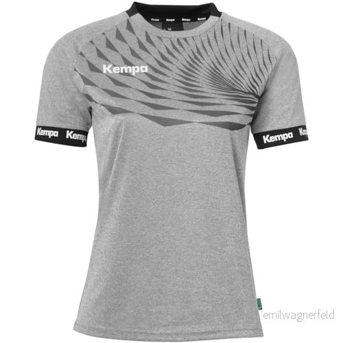 Kempa dam Wave 26 skjorta flickor sportskjorta kortärmad t-shirt funktionell handboll gym fitness tröja 4051309983774