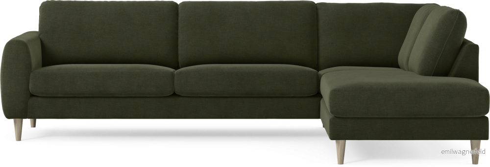 Bridge 3-sits soffa med divan höger Xouxf