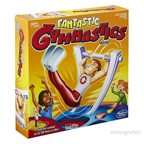 Hasbro Gaming C0376 Fantastiskt gymnastikspel, flerfärgad, standardstorlek 718660350327