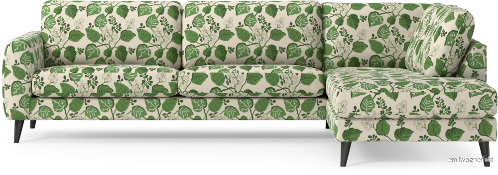 Bridge 3-sits soffa med divan höger pXWfr