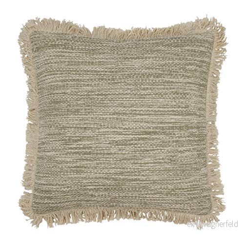 ugn. Sienna fjäder fylld kudde 45 x 45cm Naturligt 5025532342126