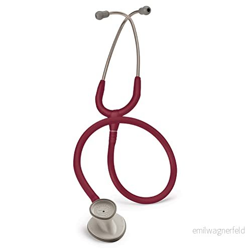 3M Littmann Lightweight II S. E. Stetoskop, vinröd slang, 2451 707387789152